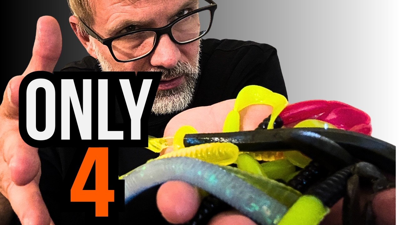 The Only 4 Soft Plastic Colors You Need for Bass Fishing