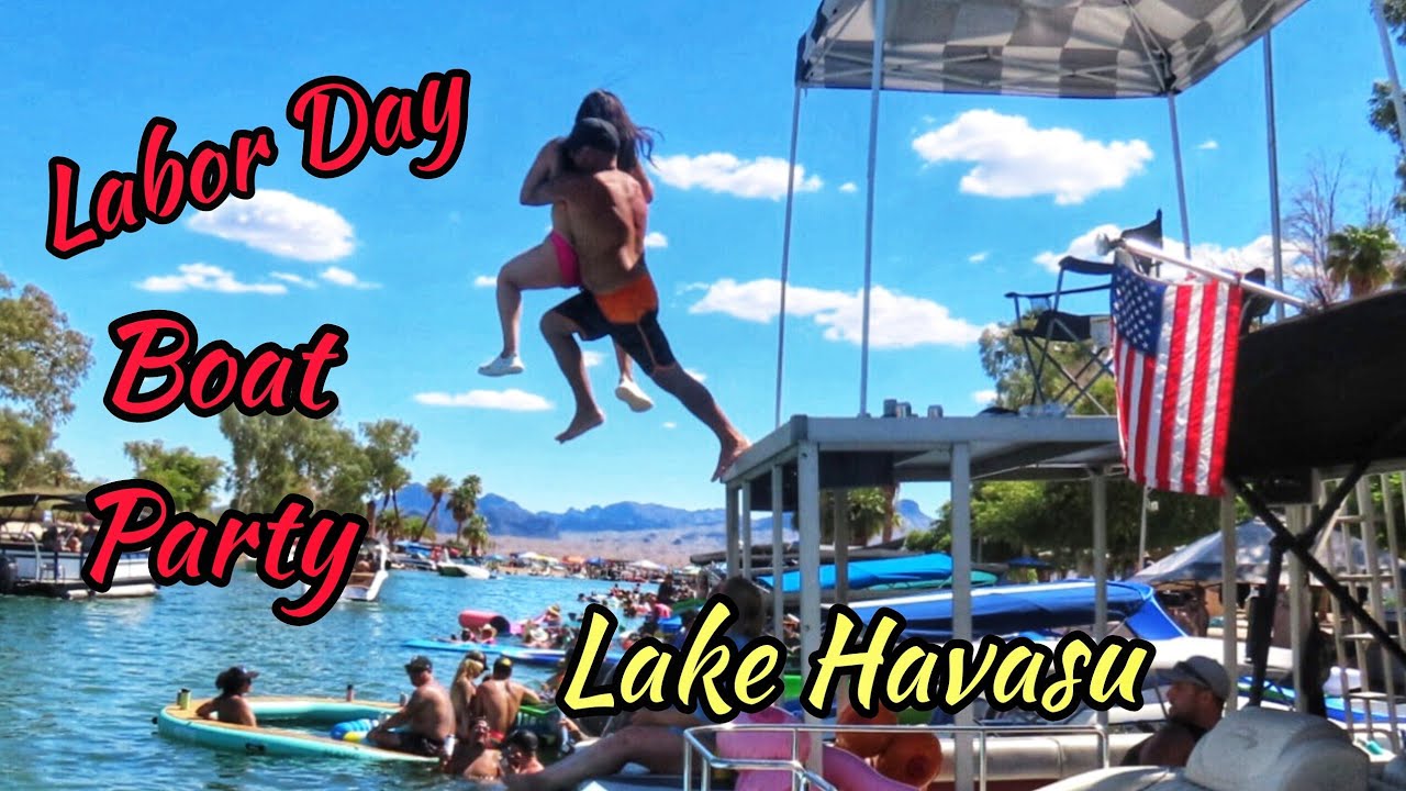 Lake Havasu Labor Day 2025 Boat Party Weekend, Boats & People & Music, London Bridge #laborday