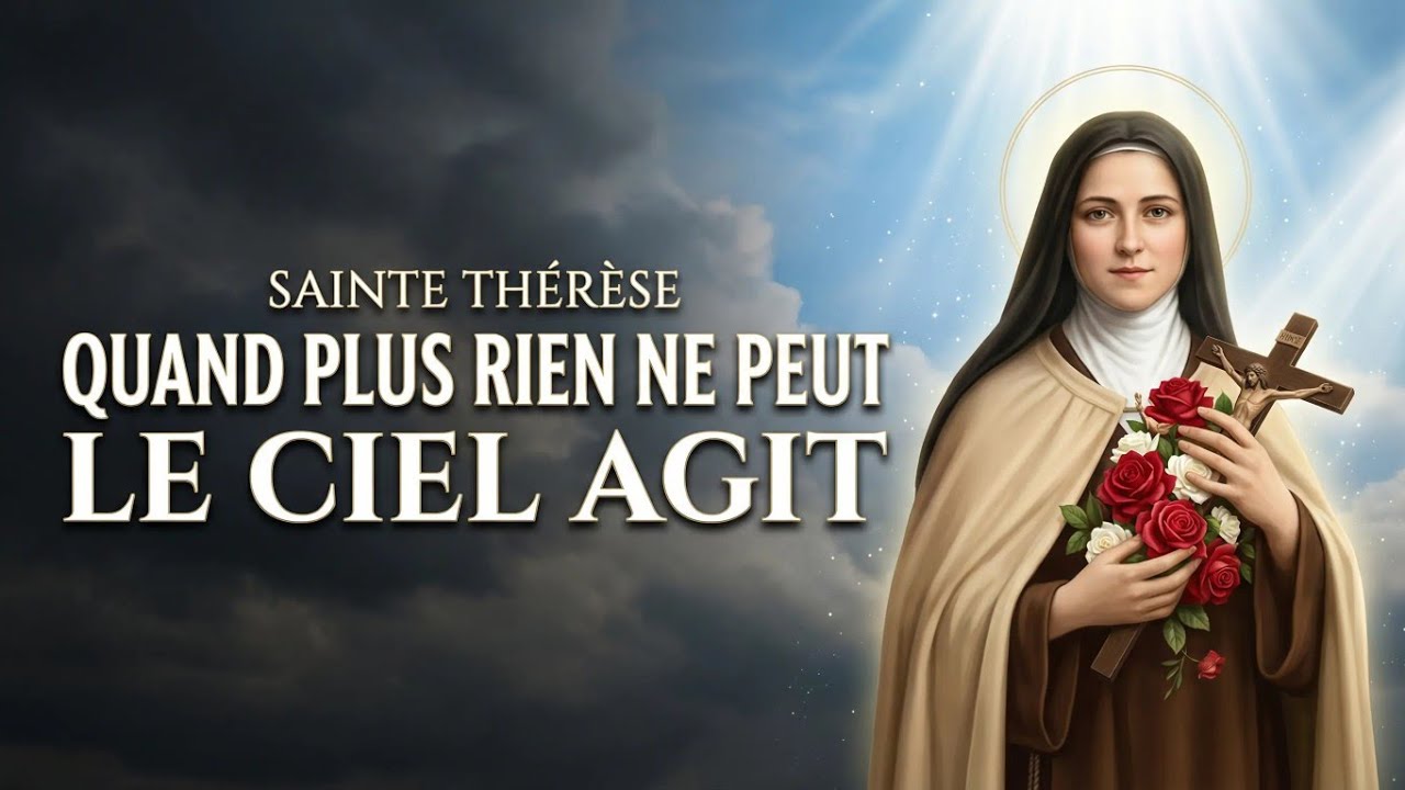 🔥 PRIÈRE À SAINTE THÉRÈSE — LE CIEL PEUT FAIRE CE QUE PLUS RIEN NE PEUT FAIRE