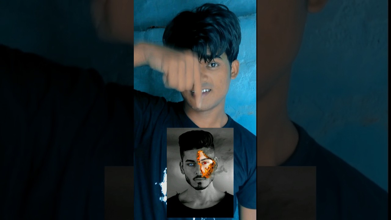 #shorts Creative fire photo editing 😱🤯 #artistrajk #picsart