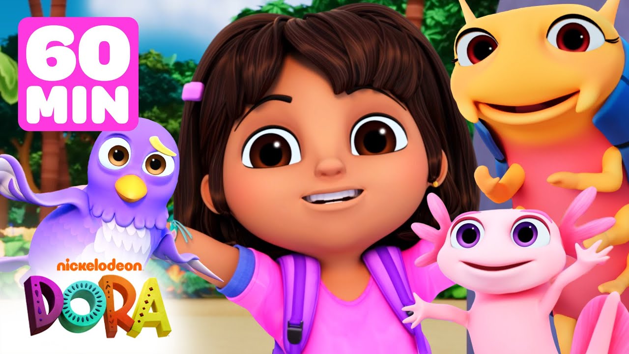 Смелые спасения животных Доры! #2 😺 1 час | Dora the Explorer | Dora & Friends