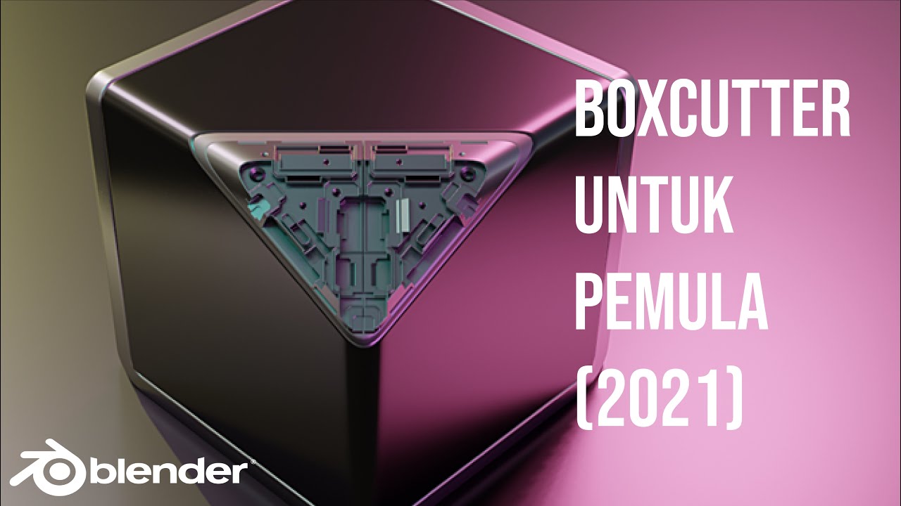 Tutorial menggunakan Boxcutter untuk pemula di Blender 3.0 (Bahasa Indonesia - 2021)