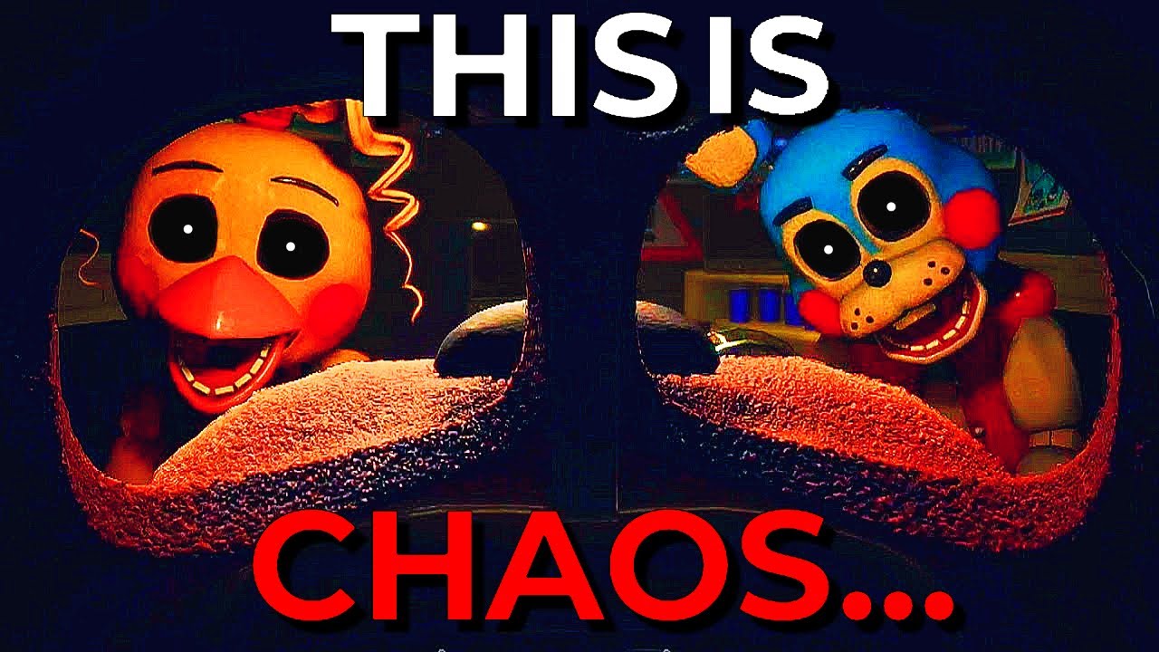 THIS FNAF 2 REMAKE IS PURE CHAOS...