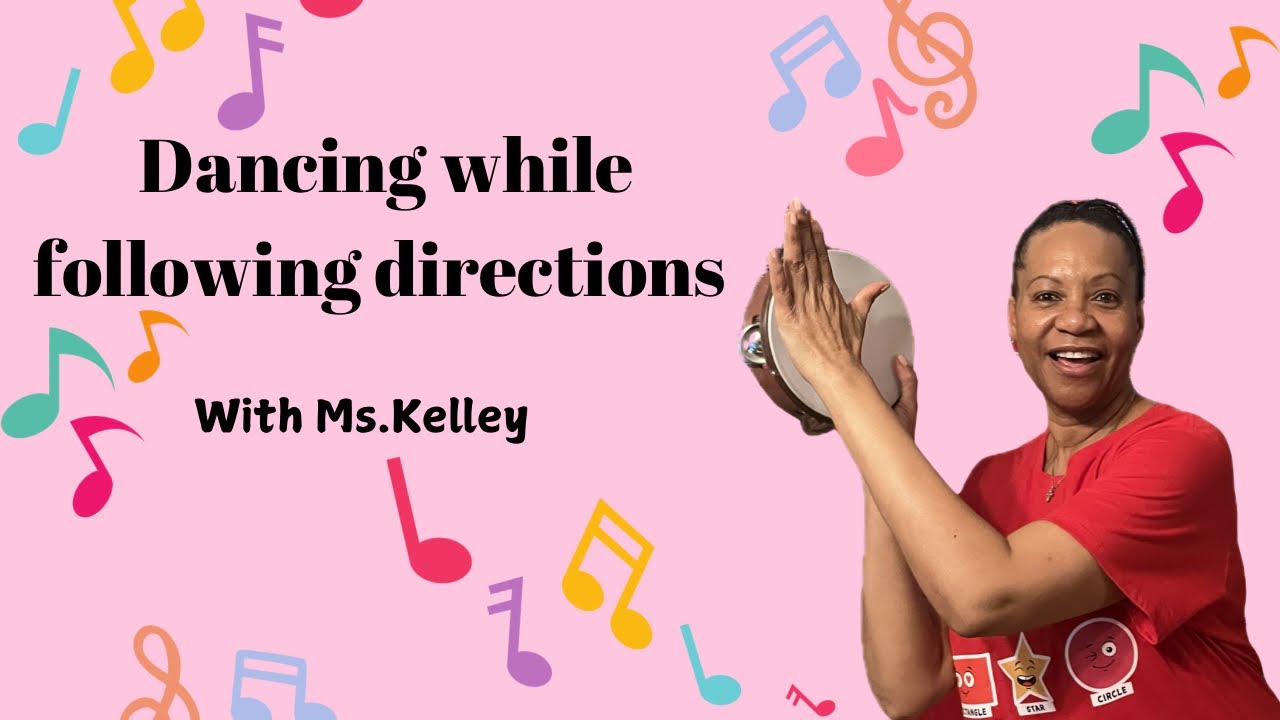 Dancing while following directions