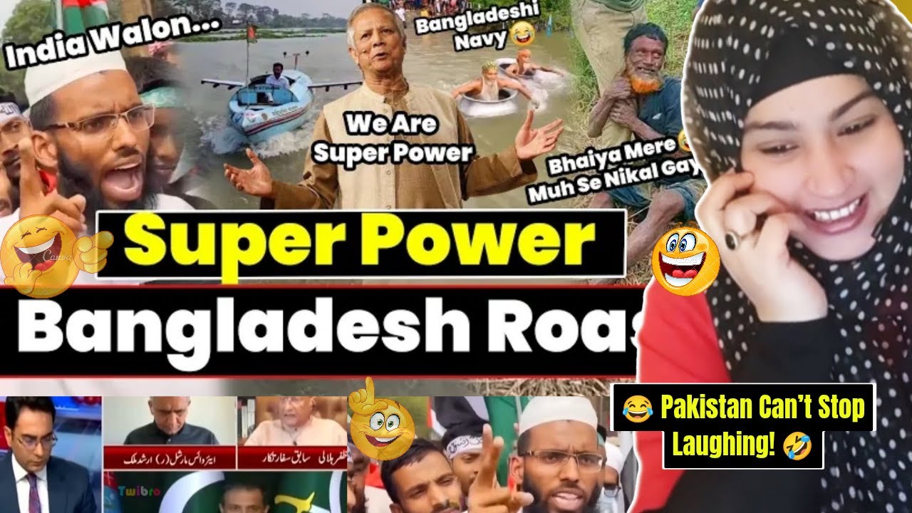Reacts To Super Power Bangladesh Roast |Bangladesh And Pakistan Reaction On T20 World Cup 2026 Roast