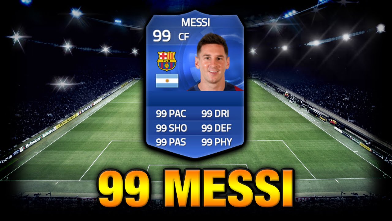 FIFA 15 - 99 RATED MESSI (TOTY)