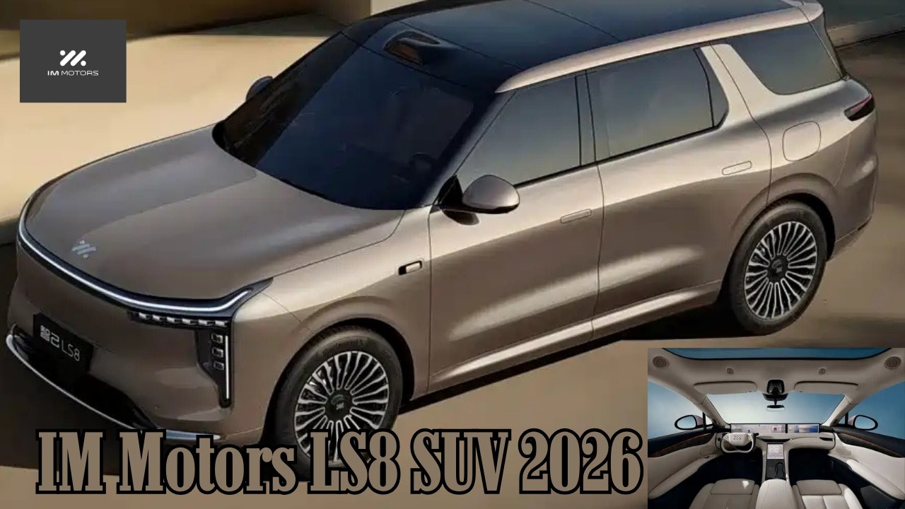 Утечка информации об интерьере IM Motors LS8! 🇨🇳💎 | «Range Rover» среди электромобилей? Подробный...