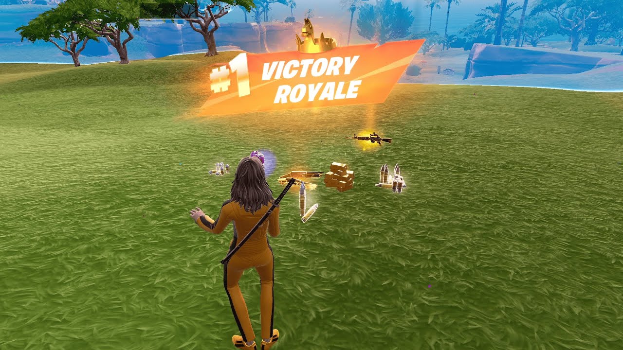 Fortnite Bonabok C7S1, Solo mode, WIN TO HIDE! Hahaha, the new season has a lot of trees and grass!
