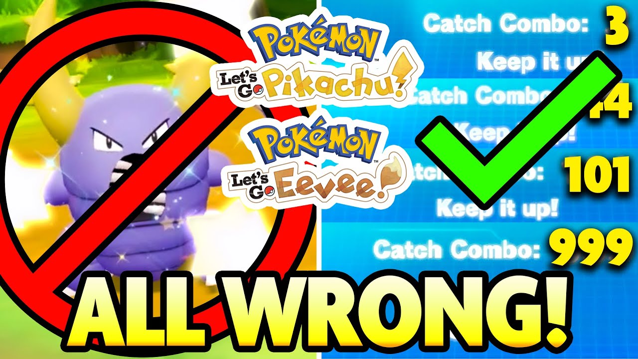 We were WRONG about SHINY HUNTING in Pokemon Let's Go Pikachu and Eevee!