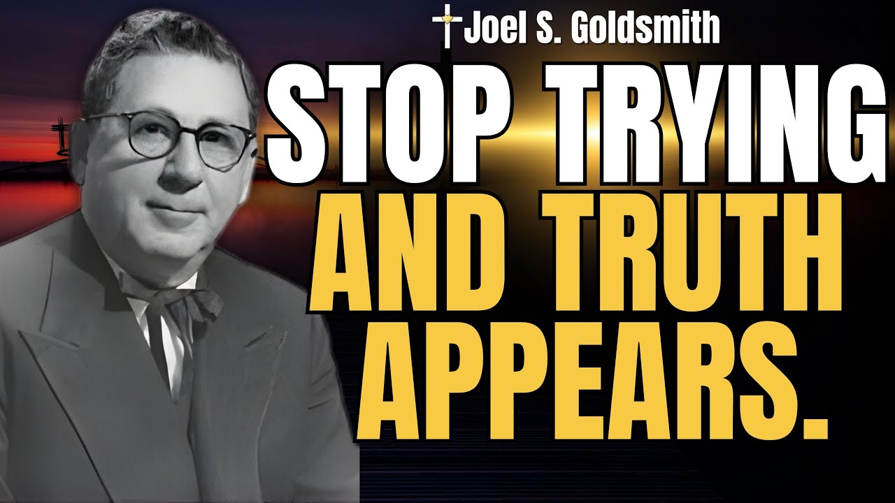 Stop Trying to Fix Life— BE STILL & Let TRUTH Reveal Itself (Infinite Way)