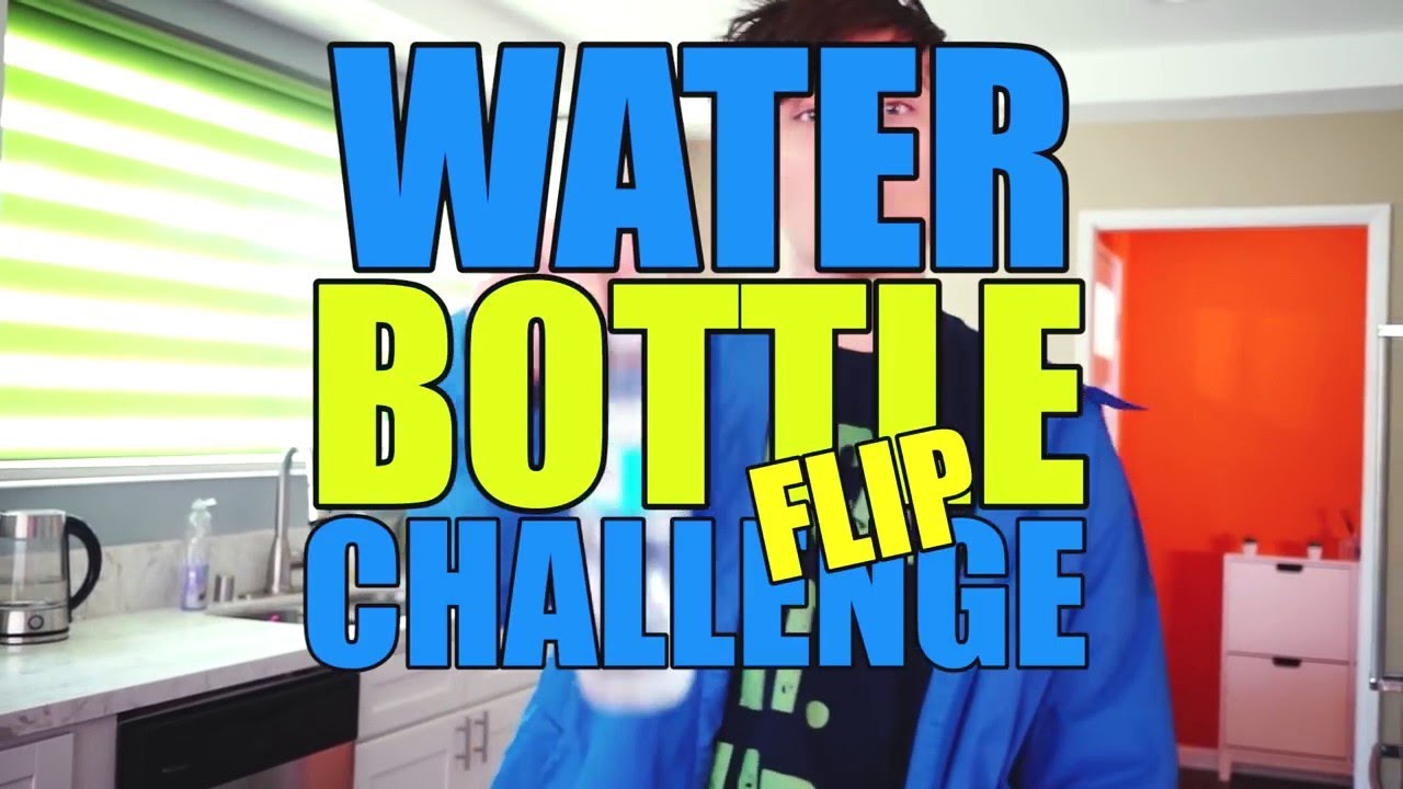 БУТЫЛКА ВОДЫ ЧЕЛЛЕНДЖ - BOTTLE FLIP CHALLENGE - Eeoneguy