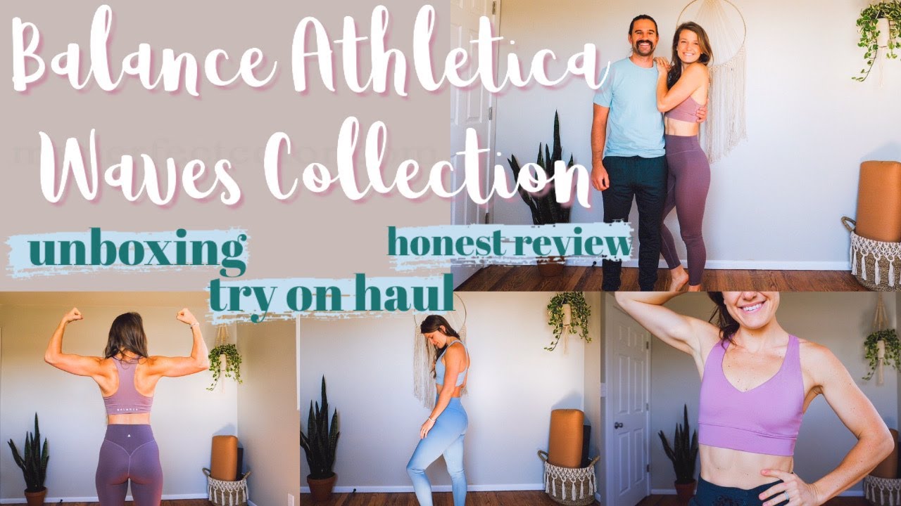 Balance Athletica WAVES COLLECTION try-on and review