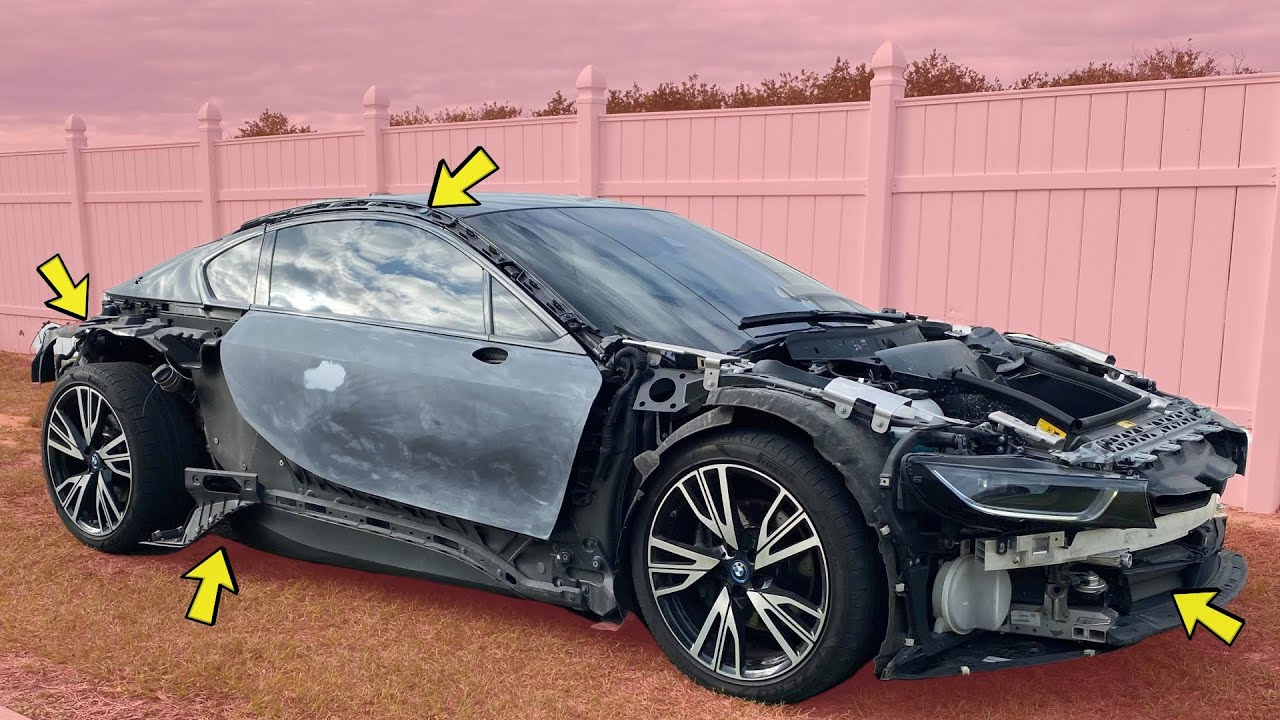We Found All the HIDDEN Damage on my Cheap Auction Supercar