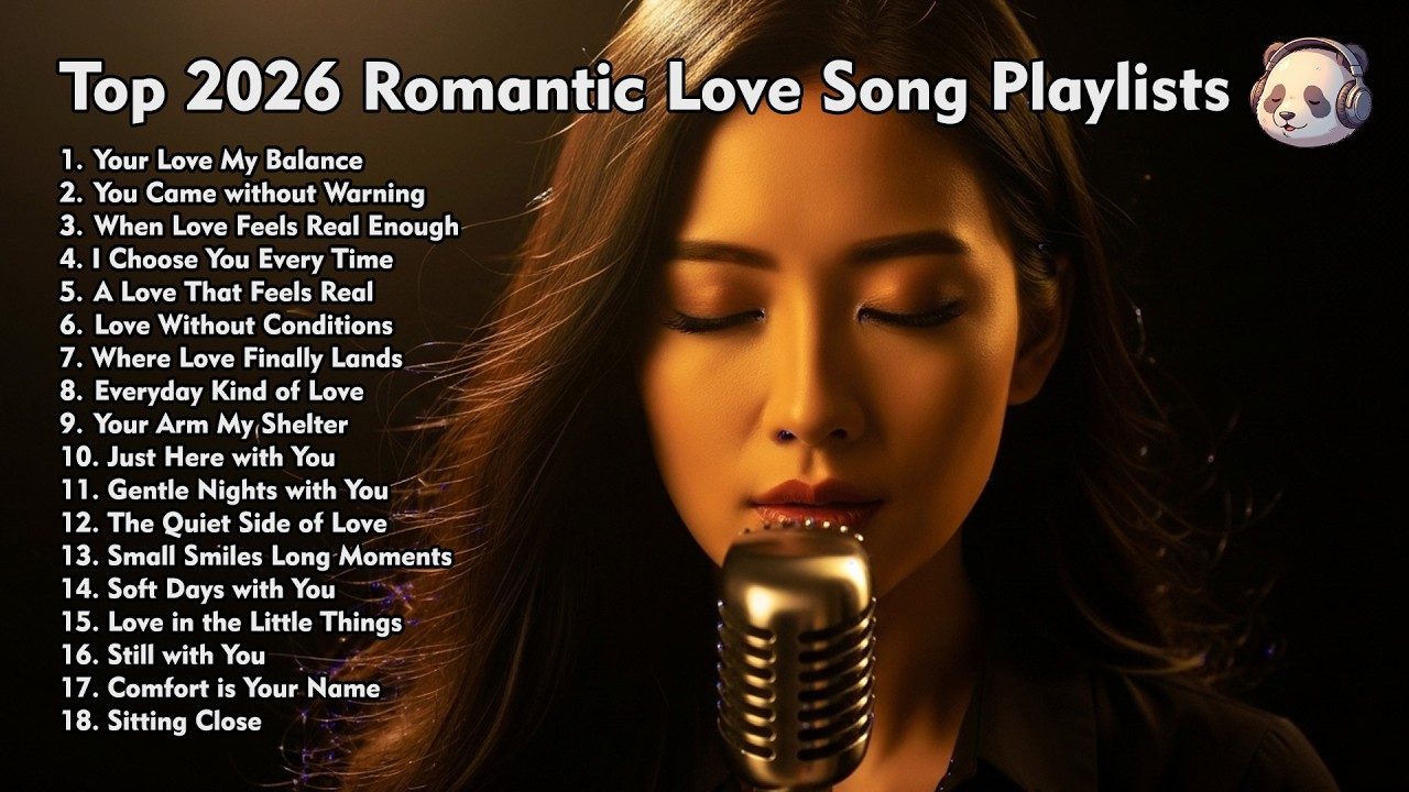 Top 2026 Romantic Love Song Playlists With Gentle Melodies Female Vocal for Precious Moments