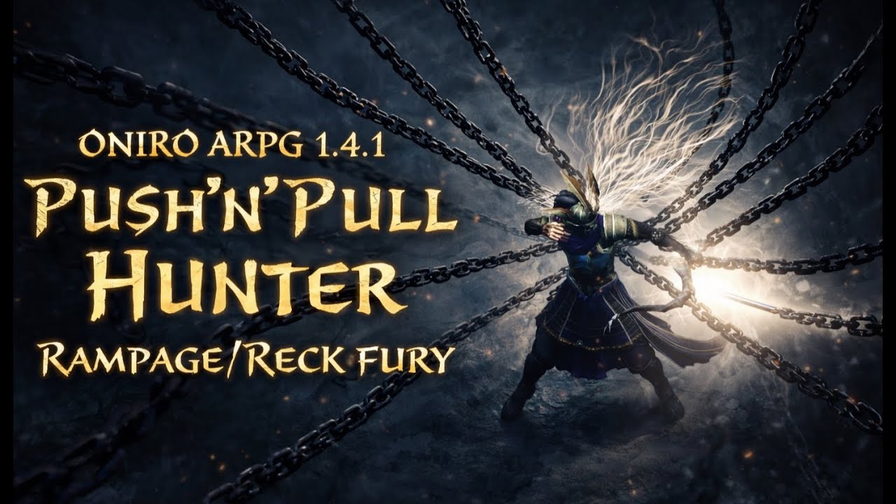 ONIRO 1.4.1 - PUSH'N'PULL HUNTER - NIGHTMARE MAZE