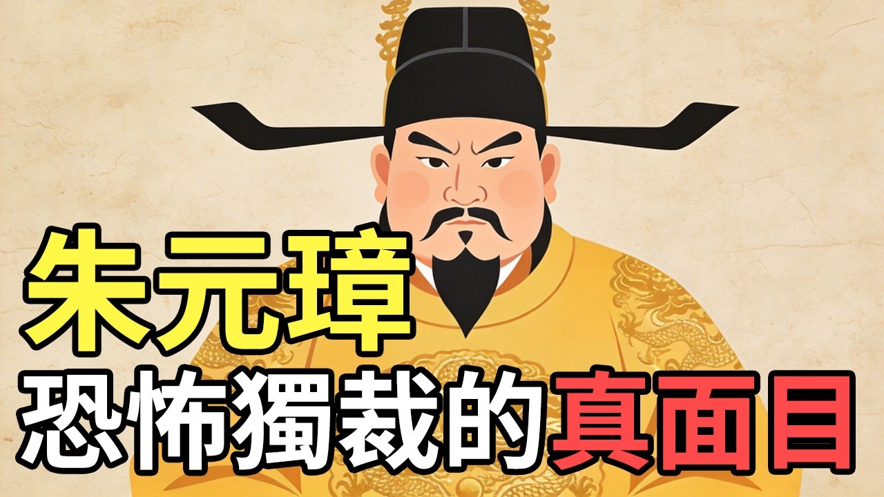 權力的囚籠：4萬人頭換來的皇權獨尊！深度剖析朱元璋「廢相、文字獄」背後的恐怖統治邏輯#大明王朝#政治鬥爭#極權主義#廢丞相#錦衣衛#歷史真相#皇帝制度#朱元璋評價#歷史故事#深度解讀