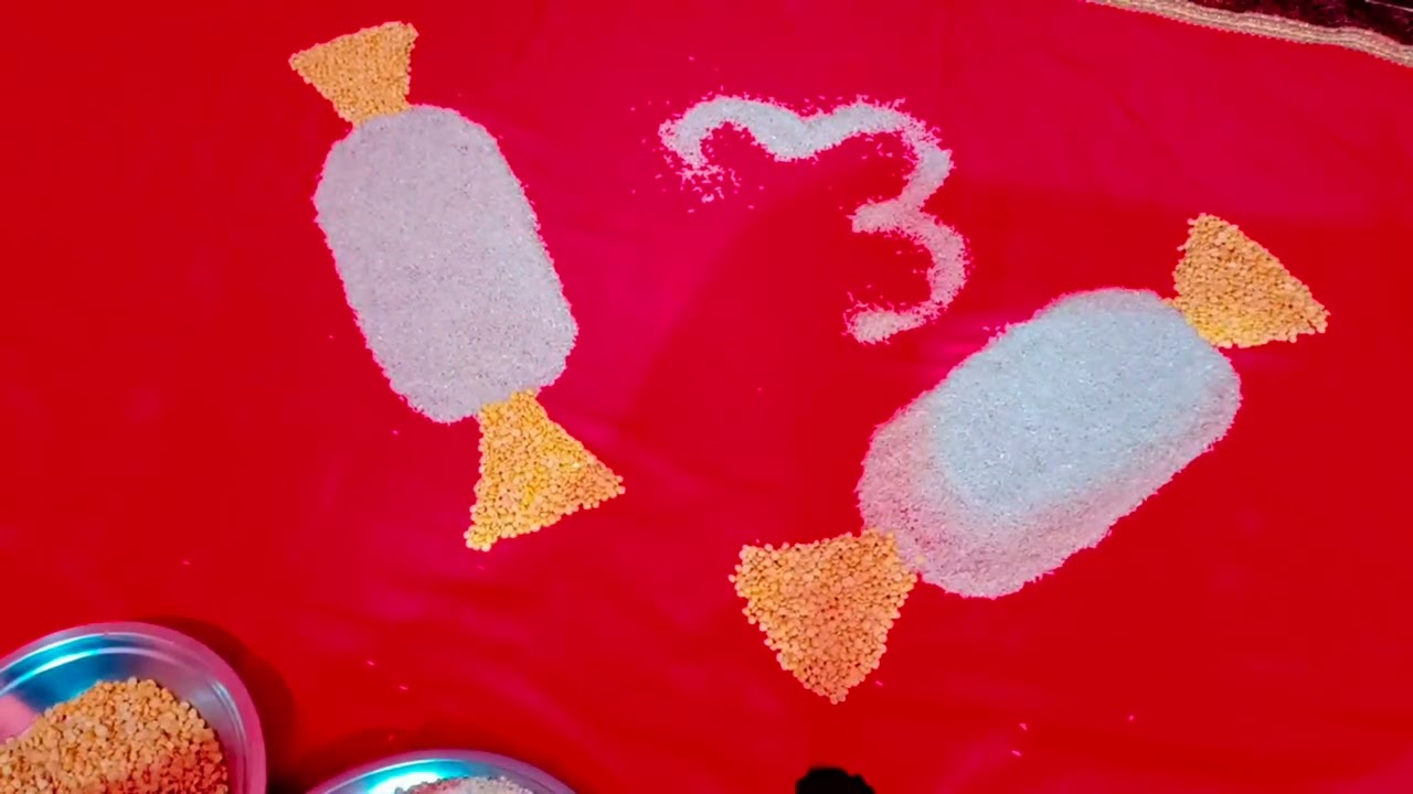 6 month baby photo shoot #rice decoration #trending #viralvideo 🎊🎊🎊♥️♥️♥️