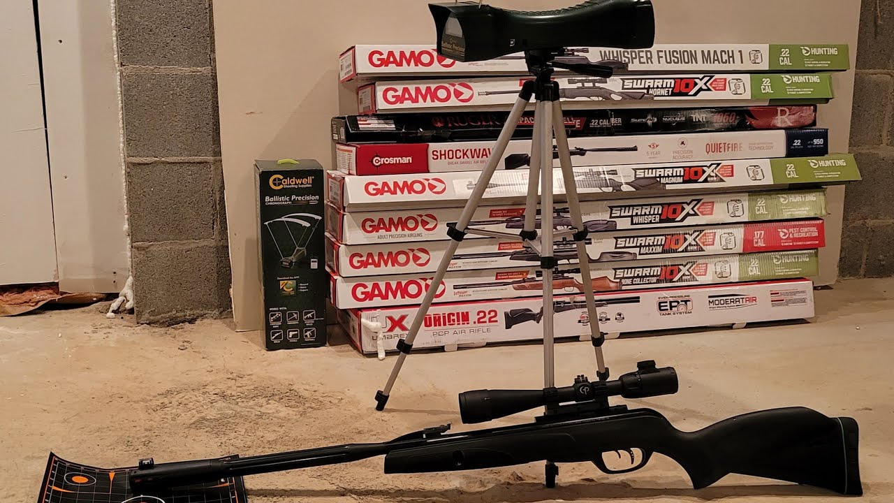 Gamo Whisper Fusion Mach 1 .22 Review/Chronograph