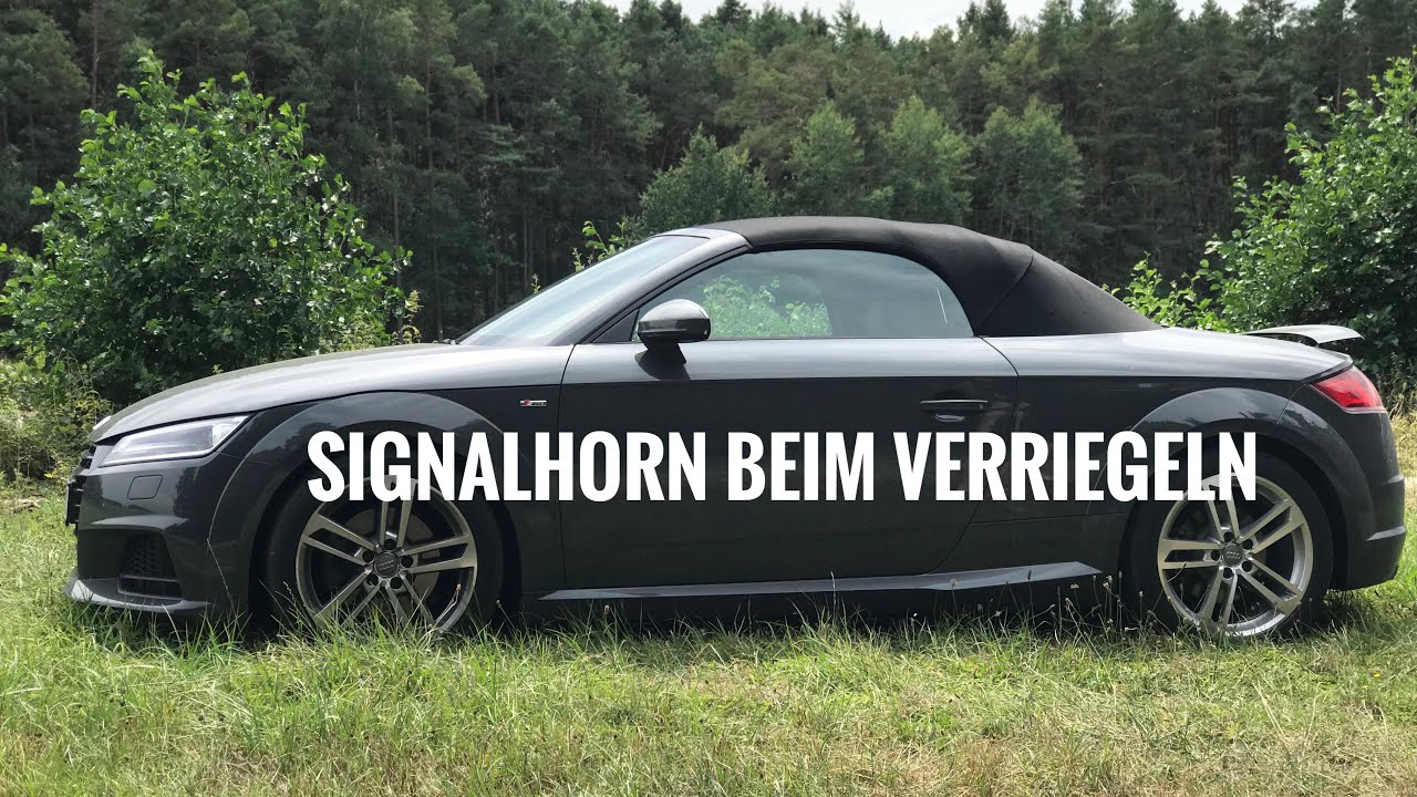 OBDEleven Audi TT 8S / Hupen beim verriegeln / Signalhorn / Anleitung / Tutorial