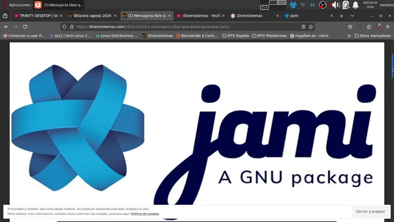 Jami: pros y contras de la mensajer&iacute;a distribuida