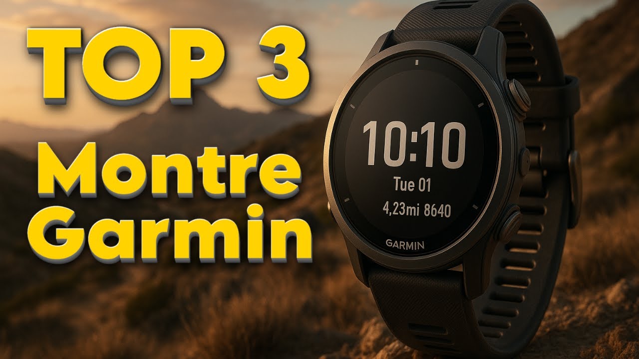 TOP 3 : Meilleure Montre Garmin 2025