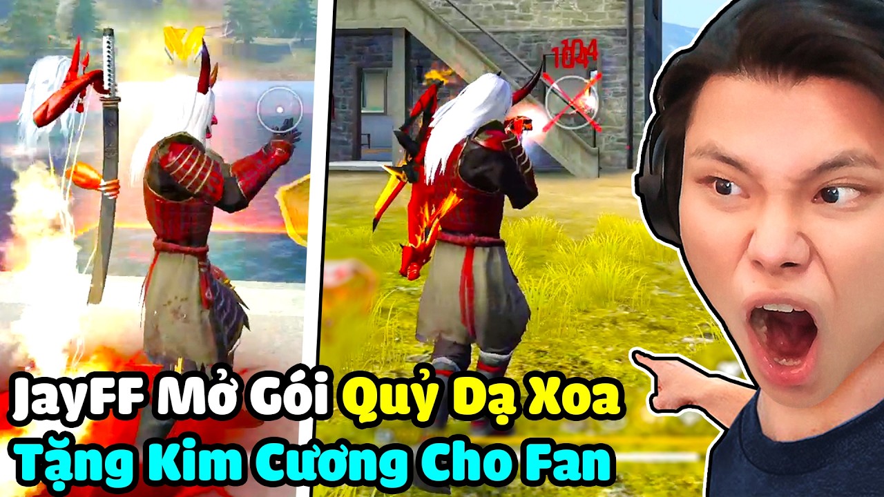 [FREE FIRE] JAYFF MỞ GÓI QUỶ DẠ XOA HUYỀN THOẠI CÀY RANK TỬ CHIẾN🔥👹💎TẶNG KIM CƯƠNG CHO FAN MIỄN PHÍ