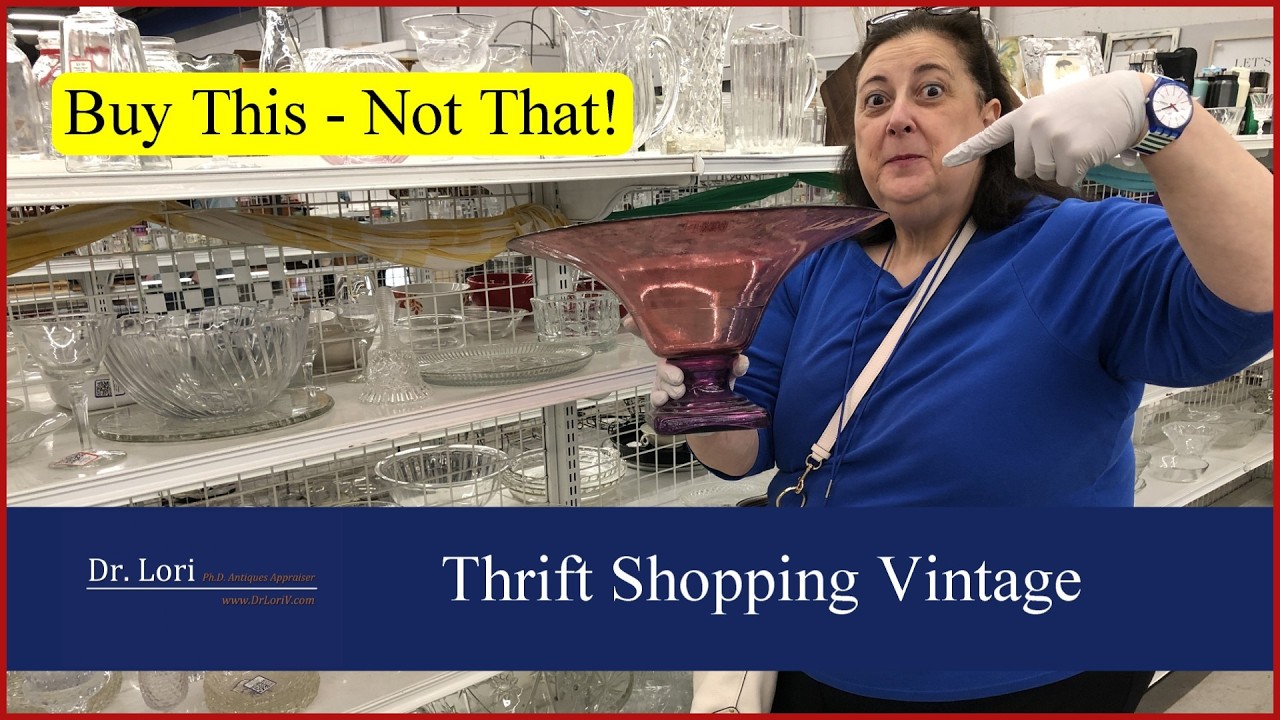 Buy This Thrift Shopping! Vintage Corning Ware, Pewter, Precious Moments, Starving Artists, Dr. Lori