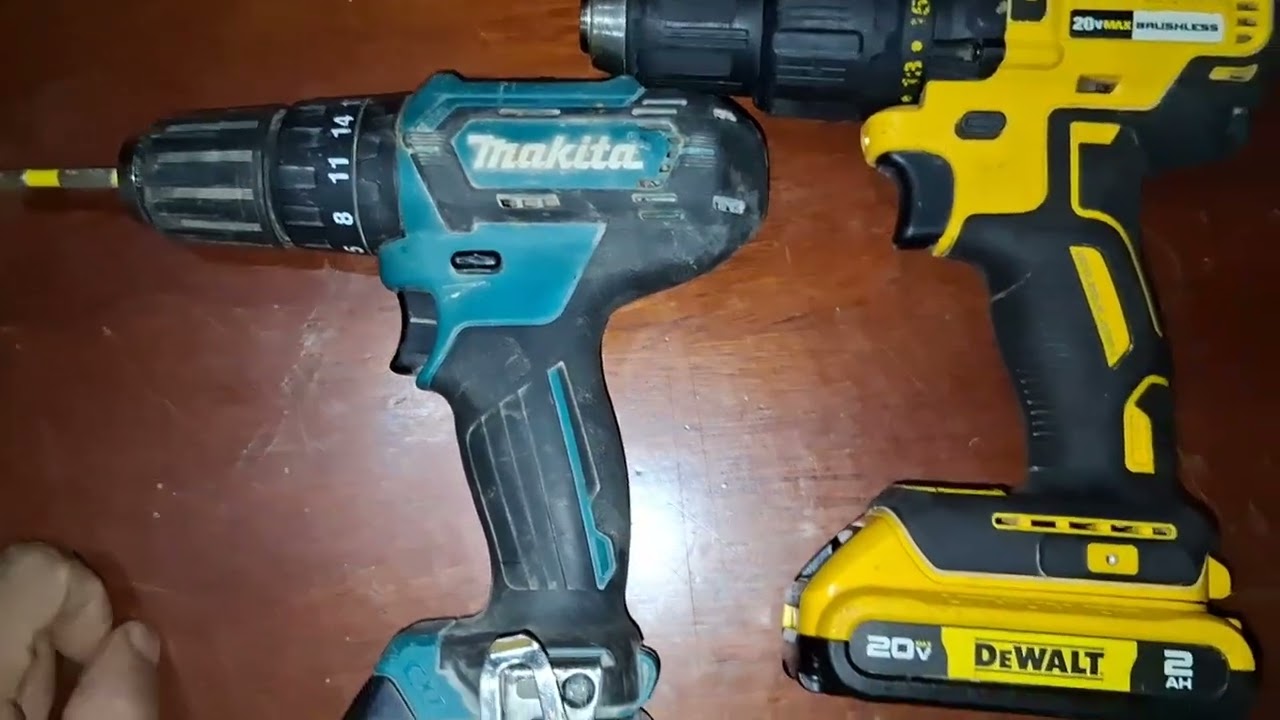 FURADEIRAS QUE FAZEM A DIFERENÇA!  DEWALT E MAKITA 