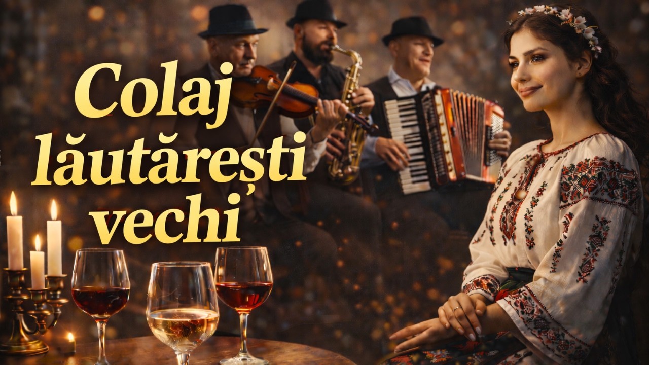 Cântece lăutărești vechi – colaj de pahar
