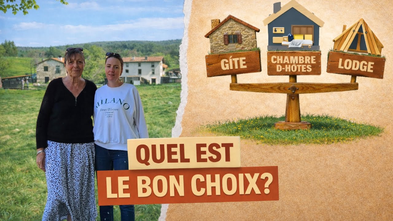Gîte, chambre d’hôtes ou lodge : que choisir pour être rentable ( Le Moulin De La Fortie )