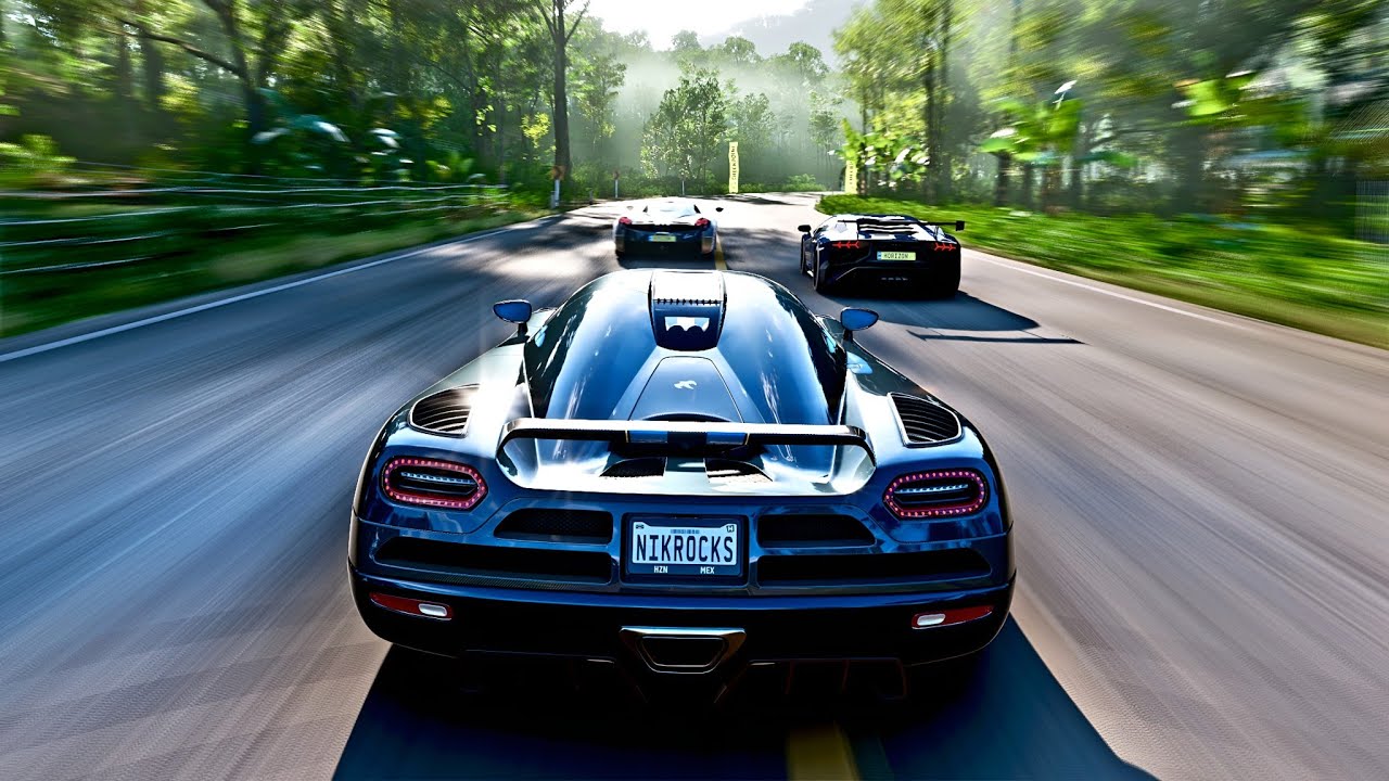 KOENIGSEGG AGERA 834 HP VS SPORTS CARS - FORZA HORIZON 5 #forzahorizon5 