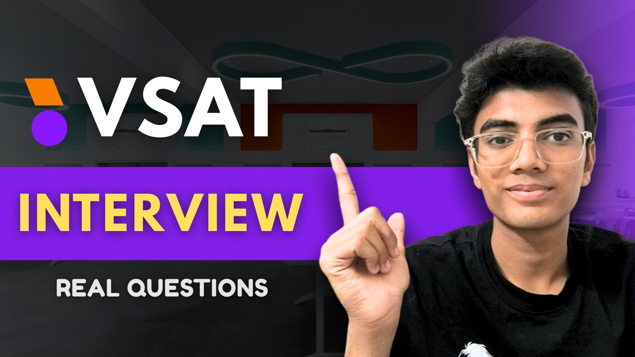 VSAT Interview Experience | Vedam School of Technology | Questions Asked & Tips