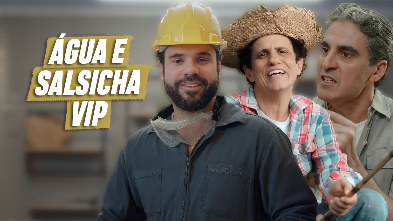 ÁGUA E SALSICHA VIP | EMBRULHA PRA VIAGEM