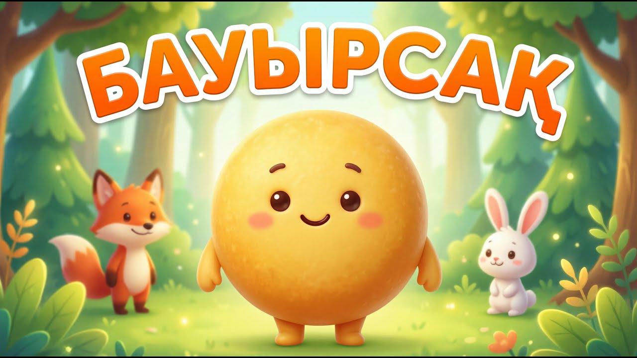 Бауырсақ ертегі | Қазақша мультфильм | Казахский мультфильмы | Мультфильм балаларға | BAL TV