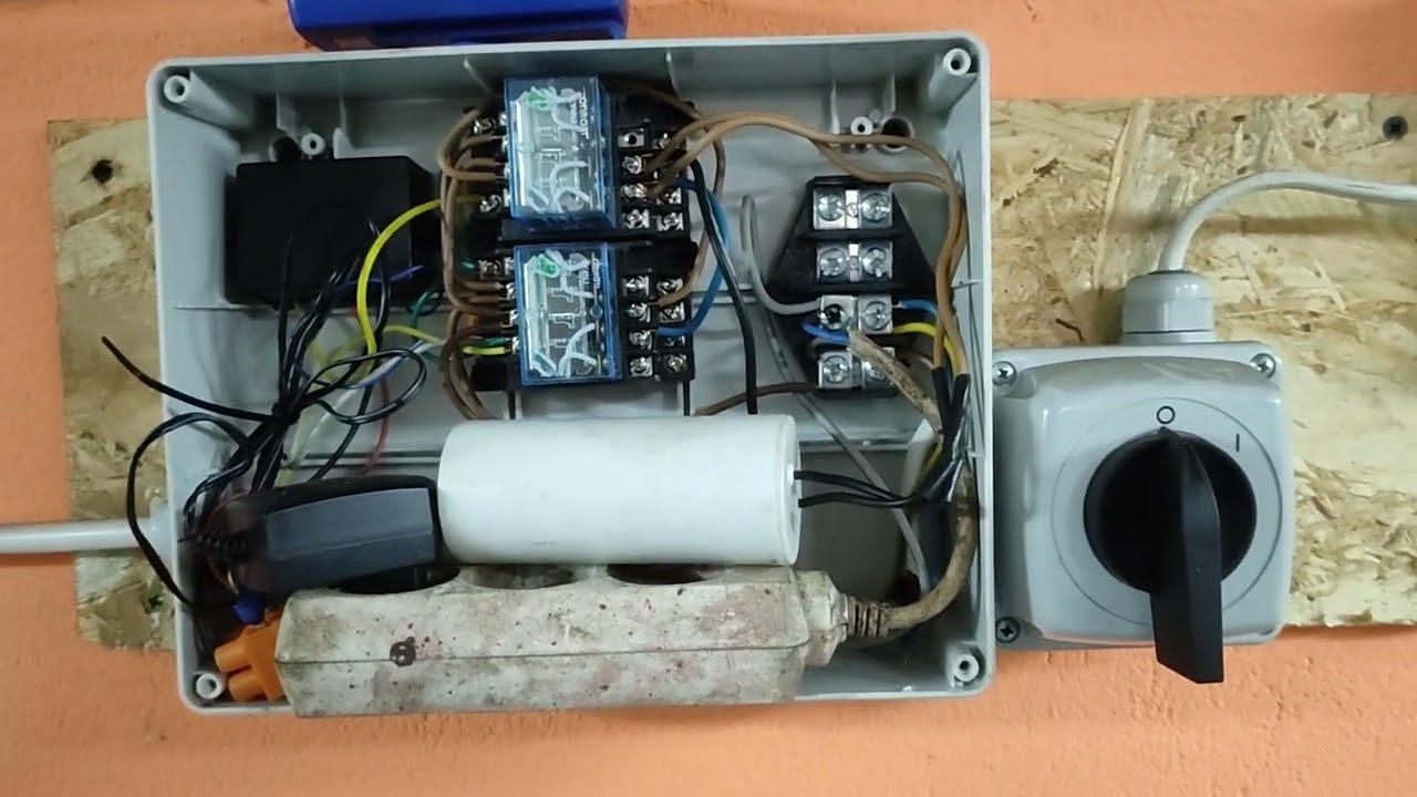 Wciągarka na warsztacie samochodowym,wciąganie samochodów 230v 800kg + automatyka 230/12v