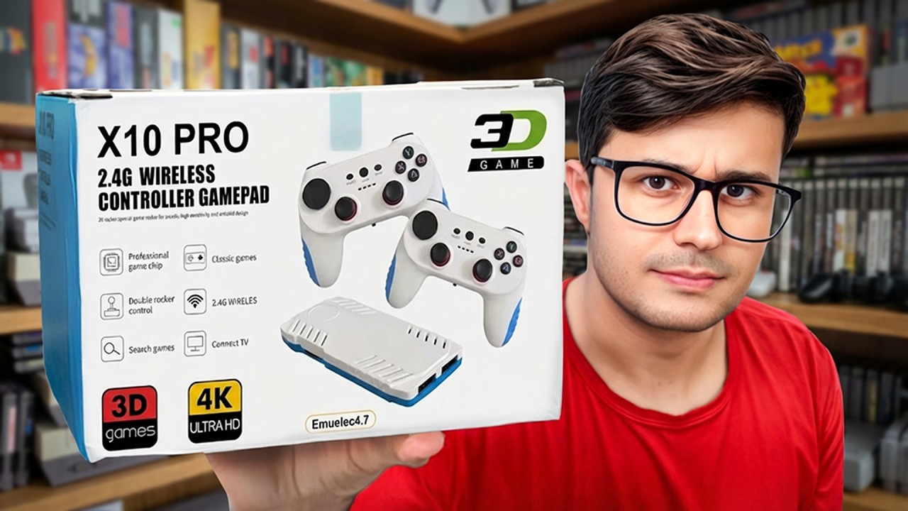 COMPREI o NOVO GAME STICK X10 PRO (Vale a pena?)
