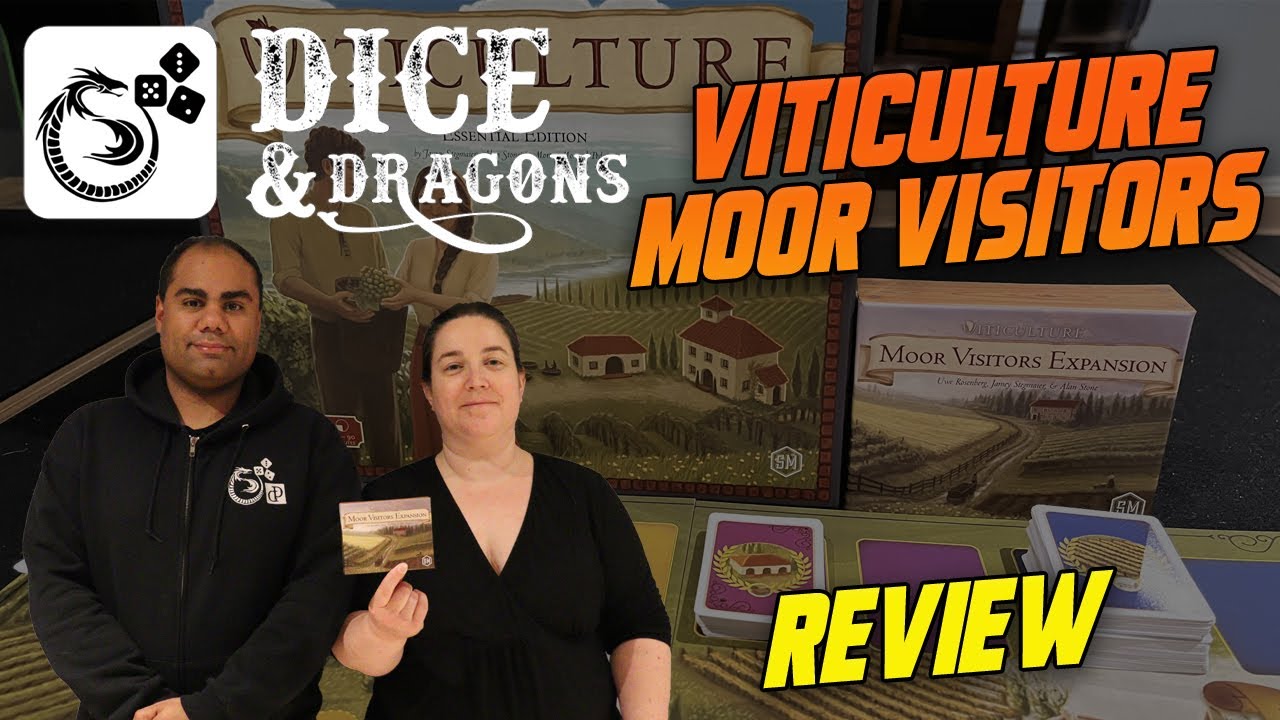 Dice and Dragons - Viticulture Moor Visitors Expansion Review
