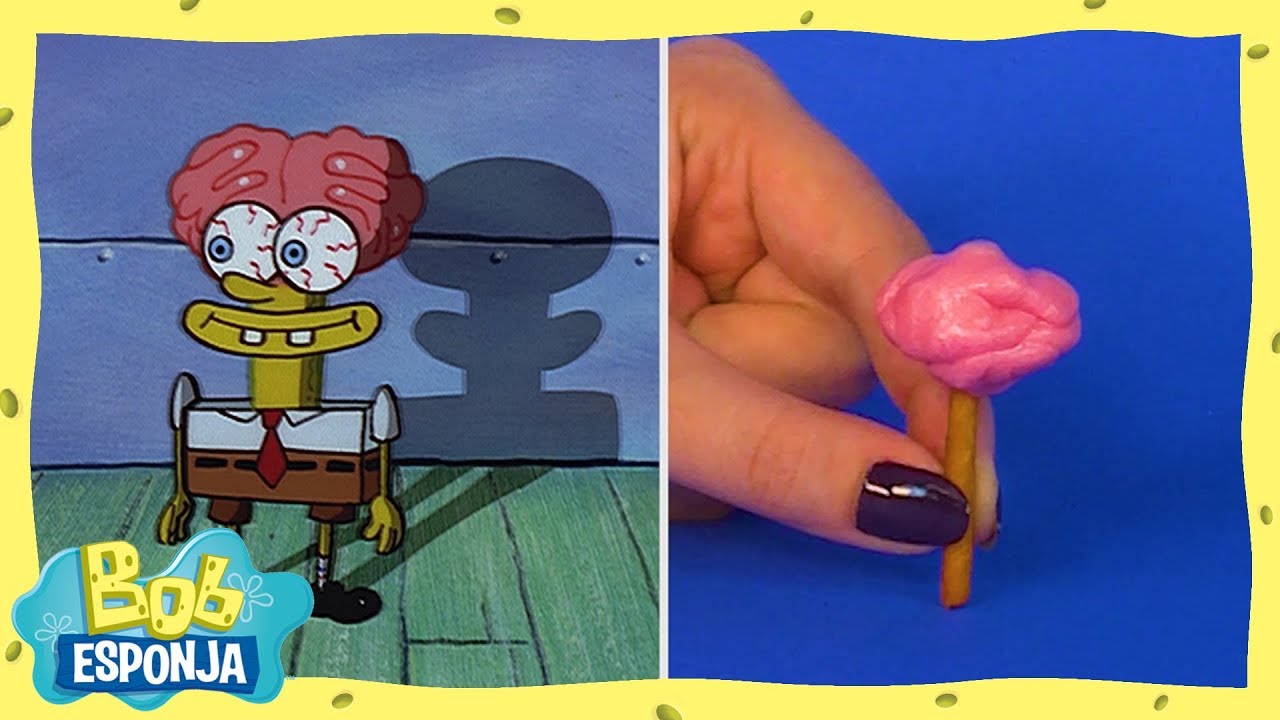 Bob Esponja na vida real | Halloween | Bob Esponja em Português