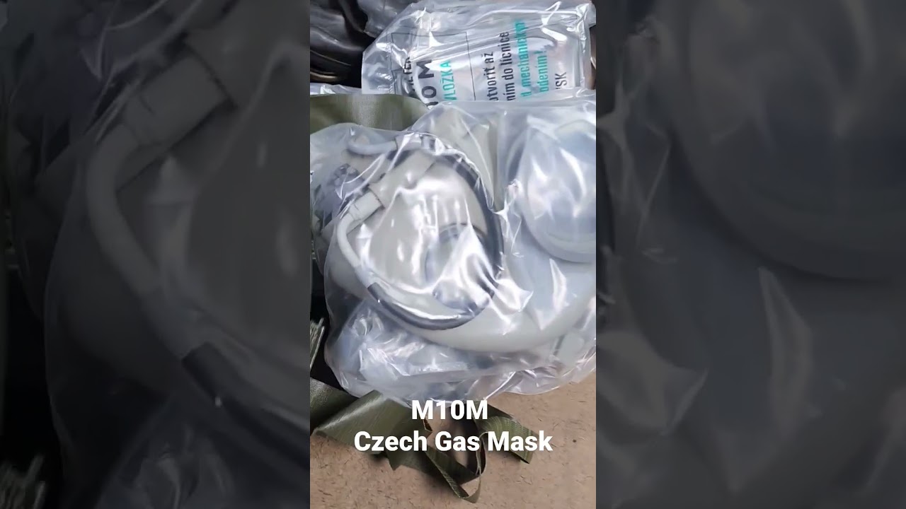 M10M Czech Gas Mask www.survivalgeneral.com #survivalgeneral #gasmasks #militarysurplusgasmask