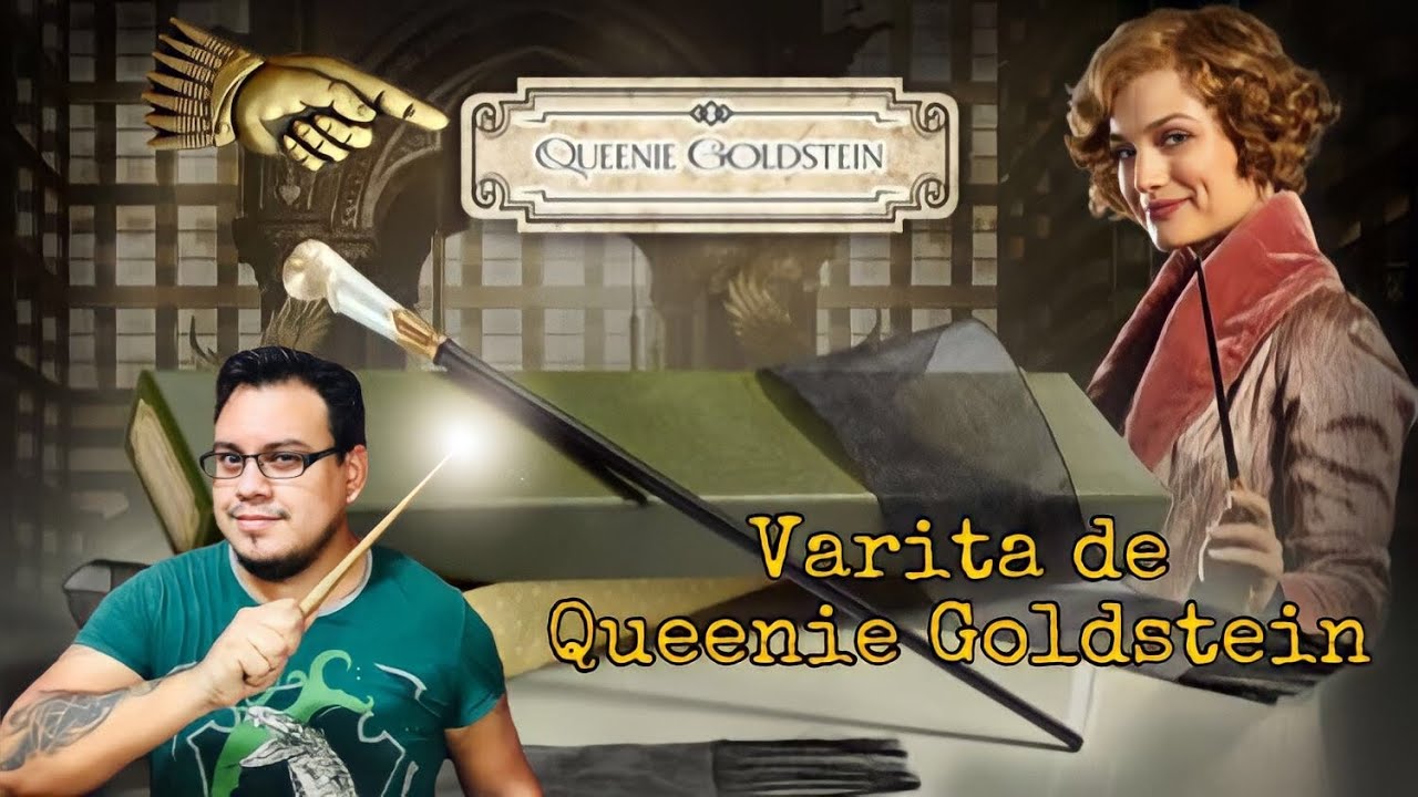 Nueva Varita de Queenie Goldstein Noble Collection Wand  Animales Fantasticos donde encontrarlos