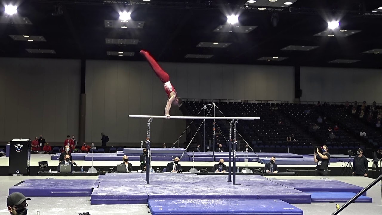 Taylor Burkhart - Parallel Bars - 2021 Winter Cup - Senior Men Day 1