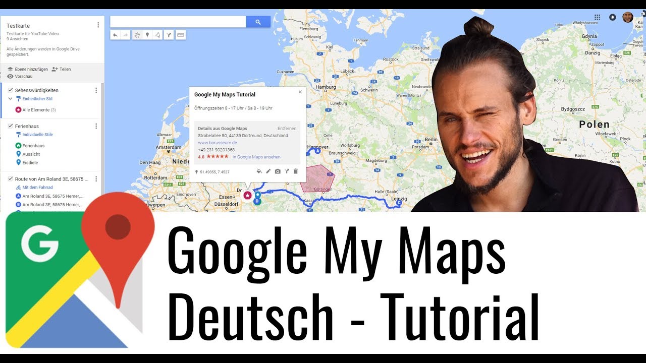 Google My Maps - Tutorial - Deutsch