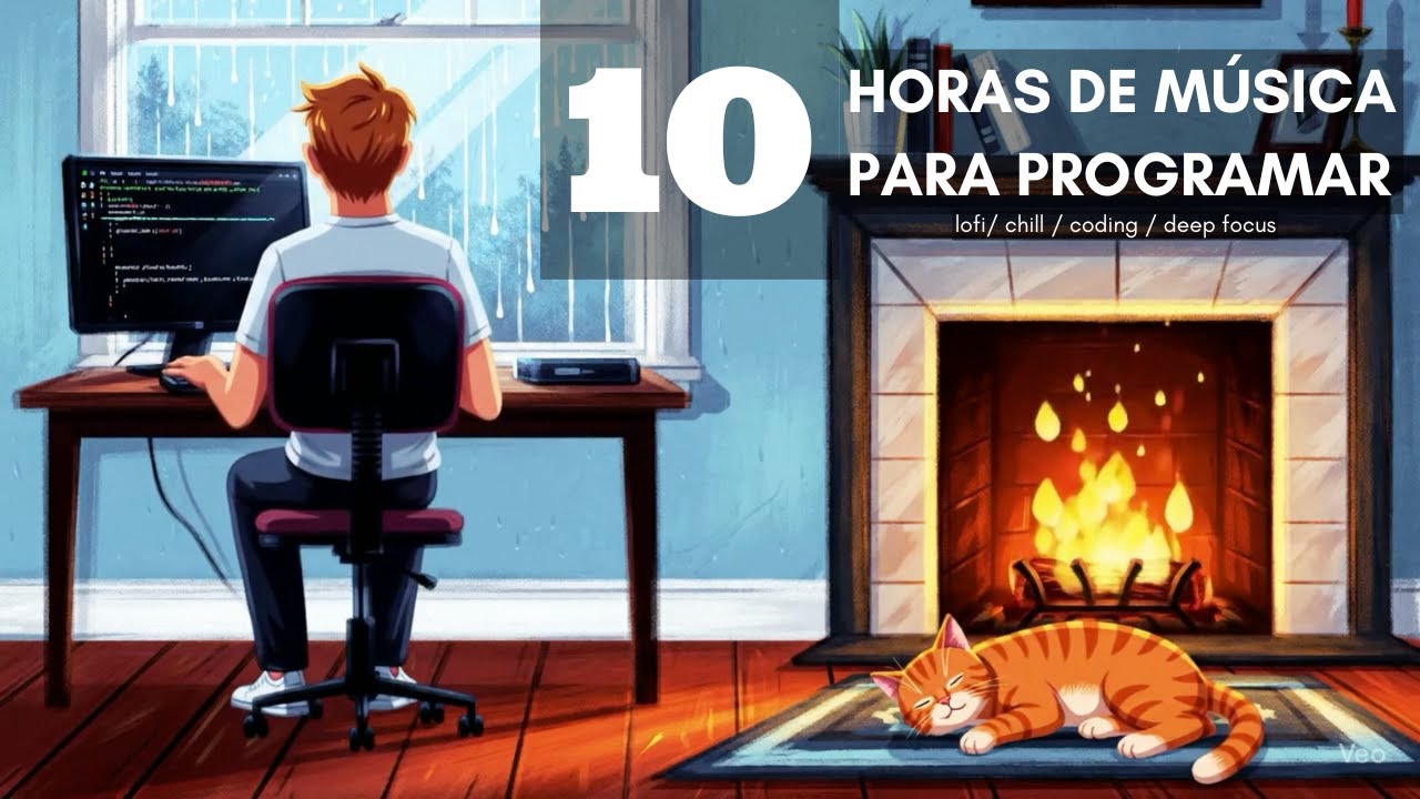 10 Horas M&uacute;sica para Programar y Concentrarse 🎧. Deep Focus Music para Codificar, Trabajar, Estudiar