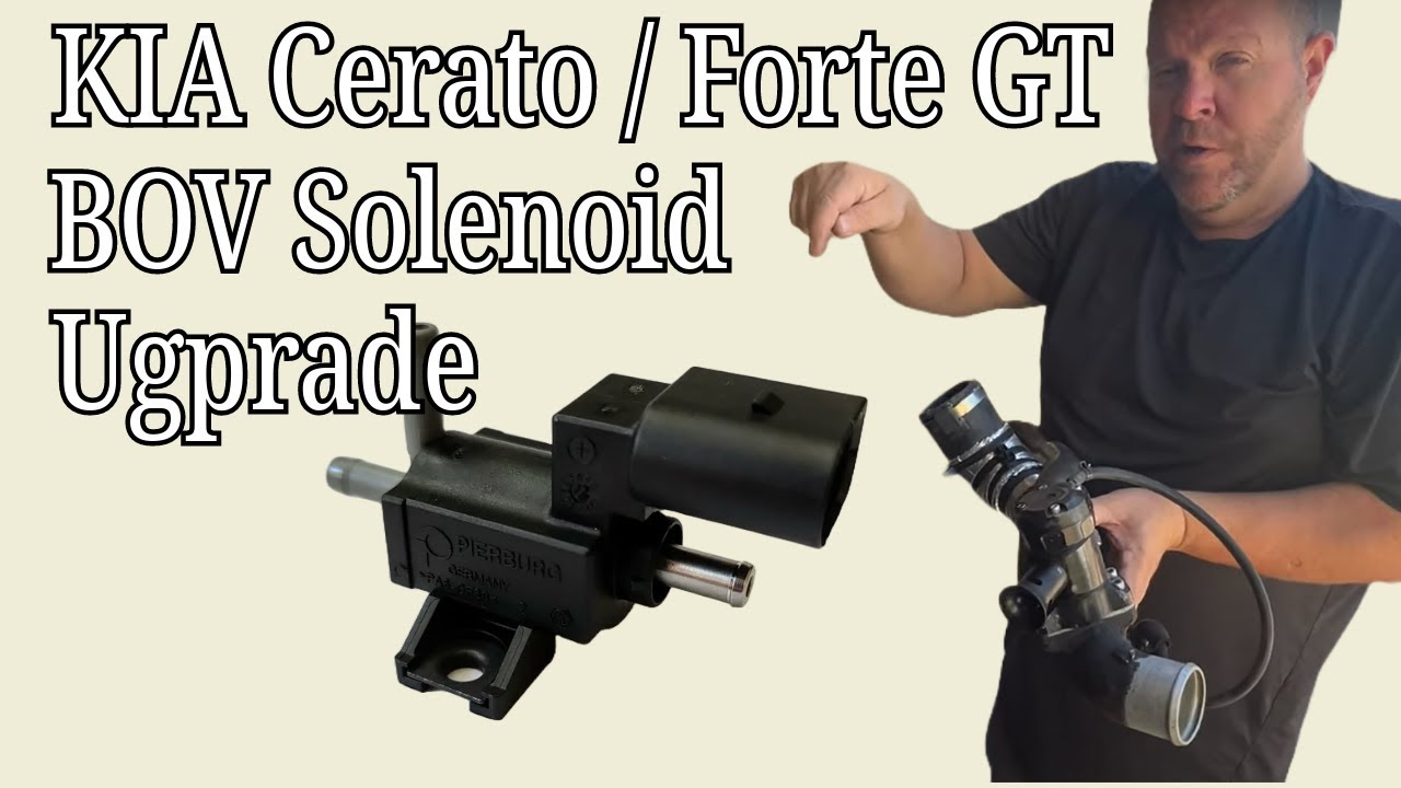 Kia Cerato / Forte GT Blow off valve solenoid installation - results may surprise!