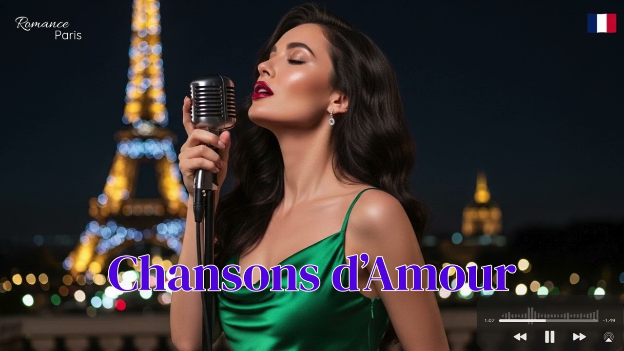 🎵 French Love Songs – Elegant French Love Playlist with Paris Mood