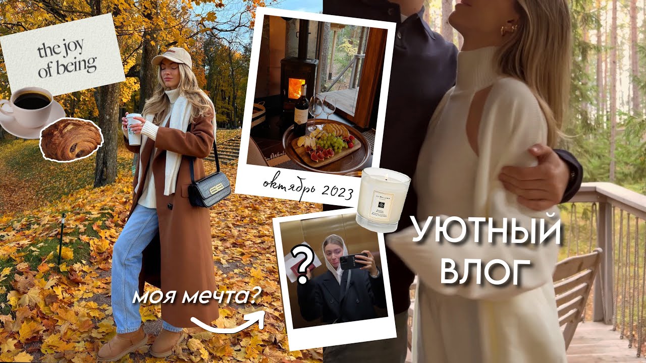 УЮТНЫЙ ВЛОГ: исполнение мечты, шок новости, сборы чемодана, домик за городом