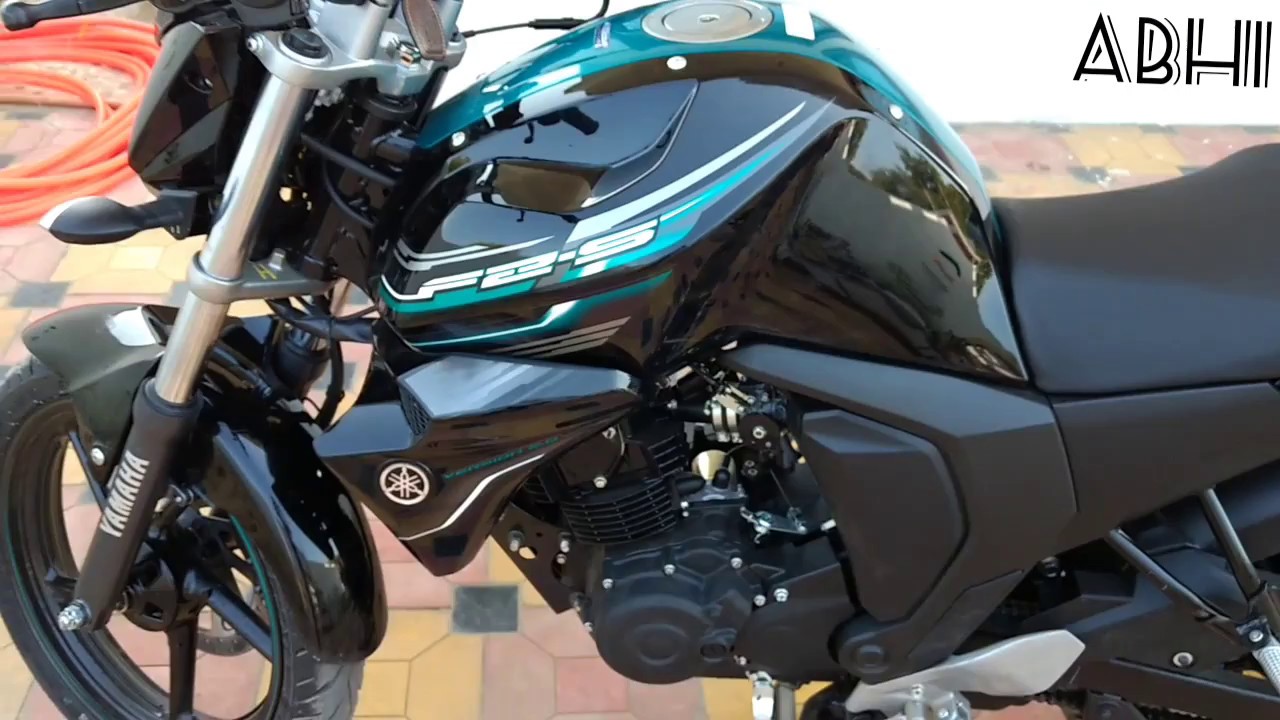 Yamaha FZ-S Fi 2.0 blue core 
(2017) walkround