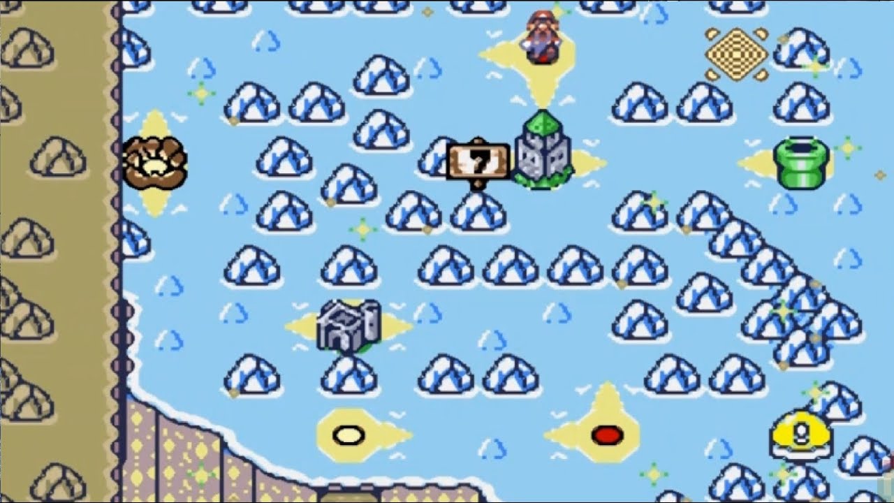 New Super Mario World: Mario's Amazing Adventure 100% World 7: Ice Age Part 1