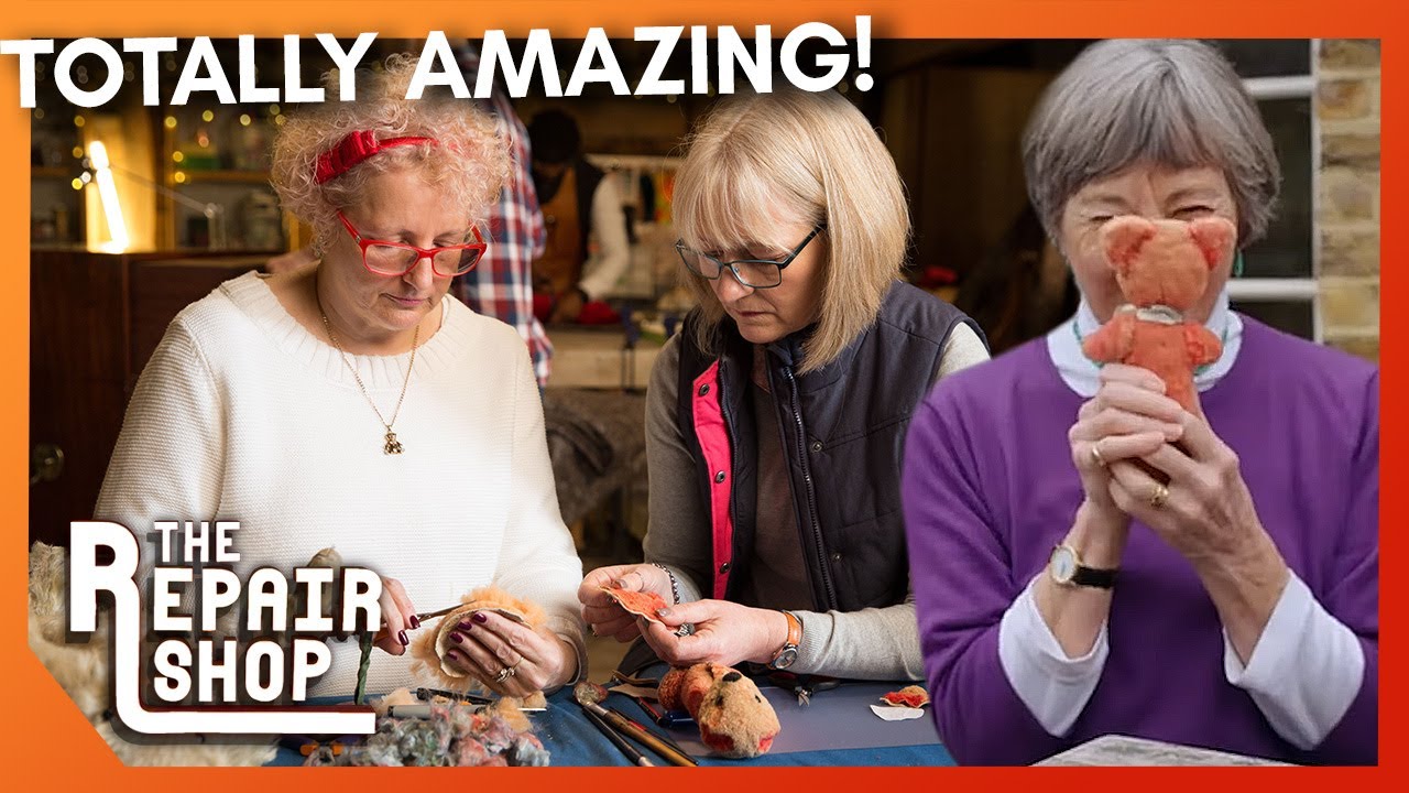 Pink Ted Gets An Amazing Transformation | The Repair Shop