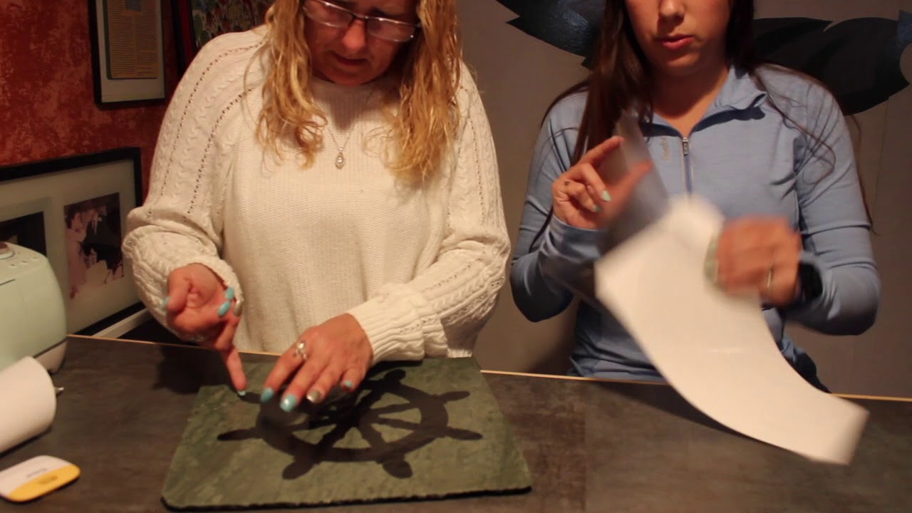 Making A Slate With the Cricut!